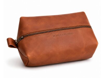 Toiletry Bag - Full Leather